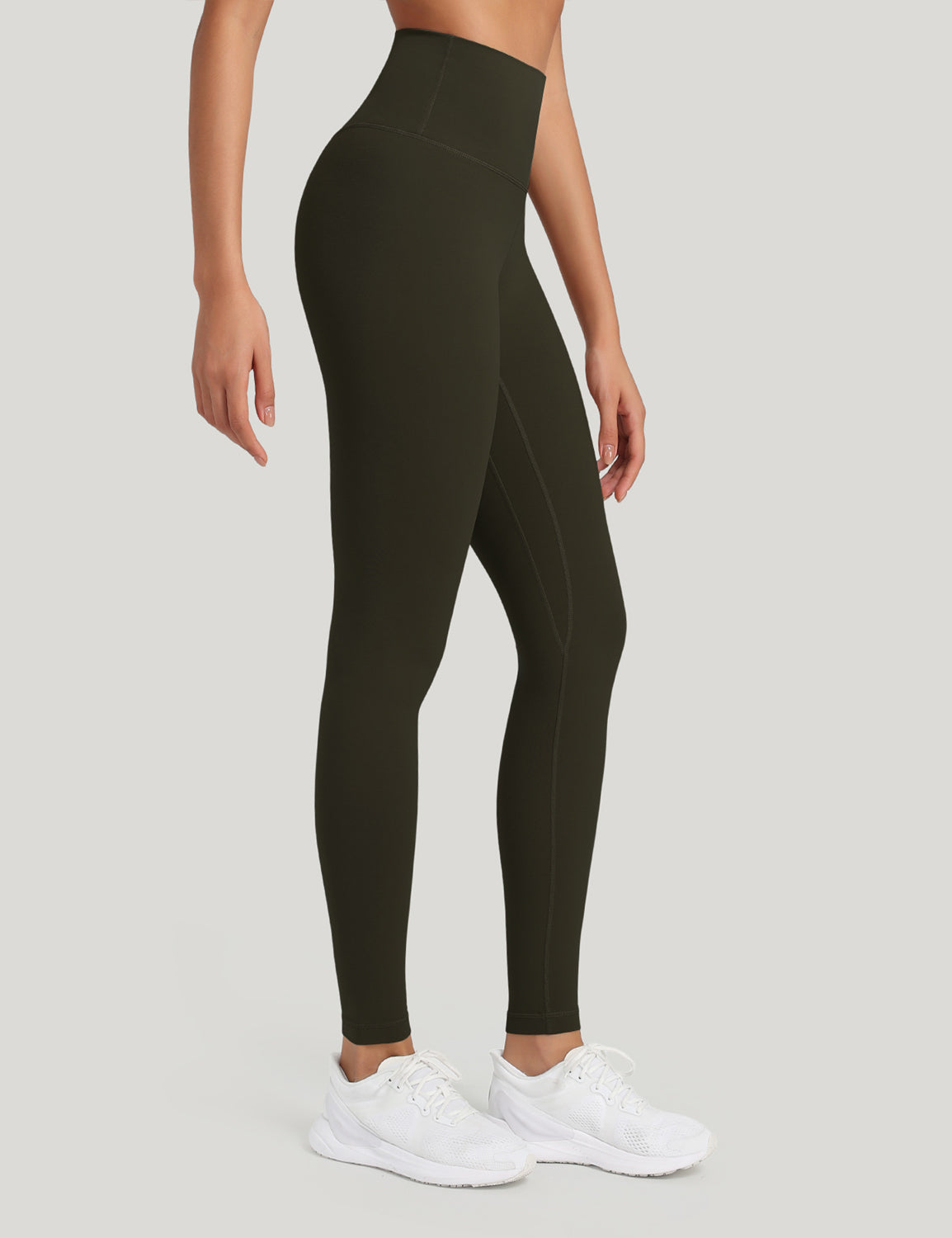 HeyNuts Workout Pro Extra Long Leggings for Tall Women, High Waisted Athletic Tummy Control Leggings Soft Yoga Pants 31''