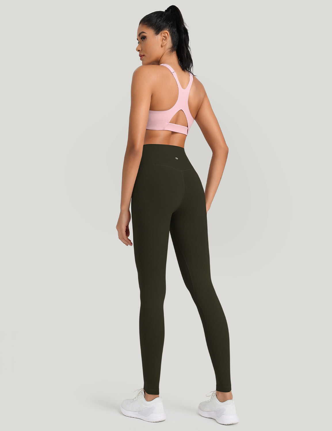 HeyNuts Workout Pro Extra Long Leggings for Tall Women, High Waisted Athletic Tummy Control Leggings Soft Yoga Pants 31''