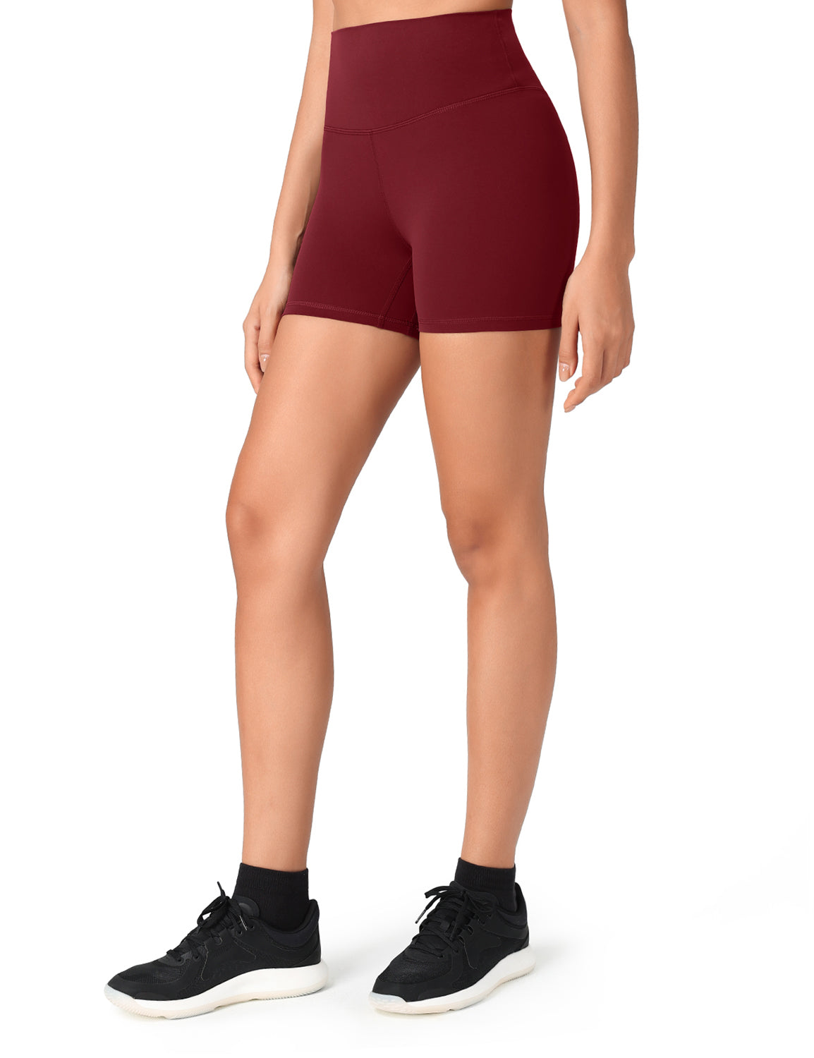 HeyNuts Workout Pro Biker Short for Women, High Waisted Tummy Control Fitness Running Yoga Gym shorts 4''