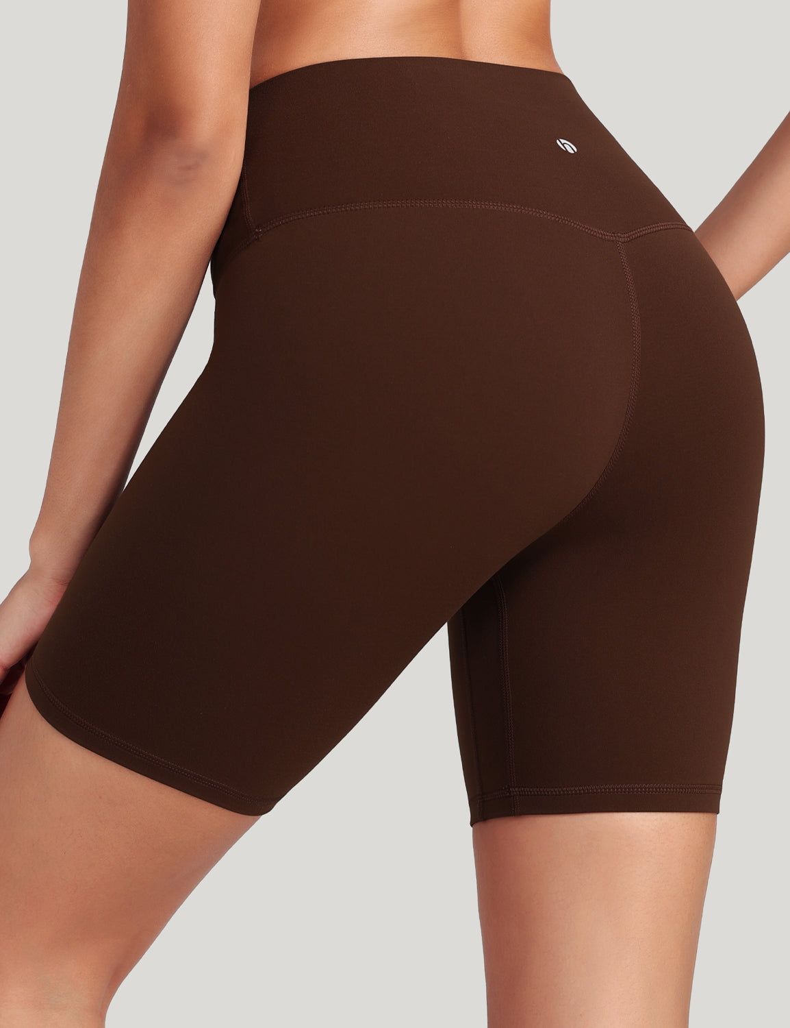 HeyNuts Women's Workout Pro Biker Short, High Waisted Tummy Control Athletic Running Spandex Yoga shorts 6''