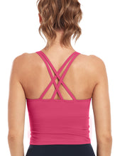 Load image into Gallery viewer, HeyNuts Essential Longline Wirefree Sports Bras with Removable Pads
