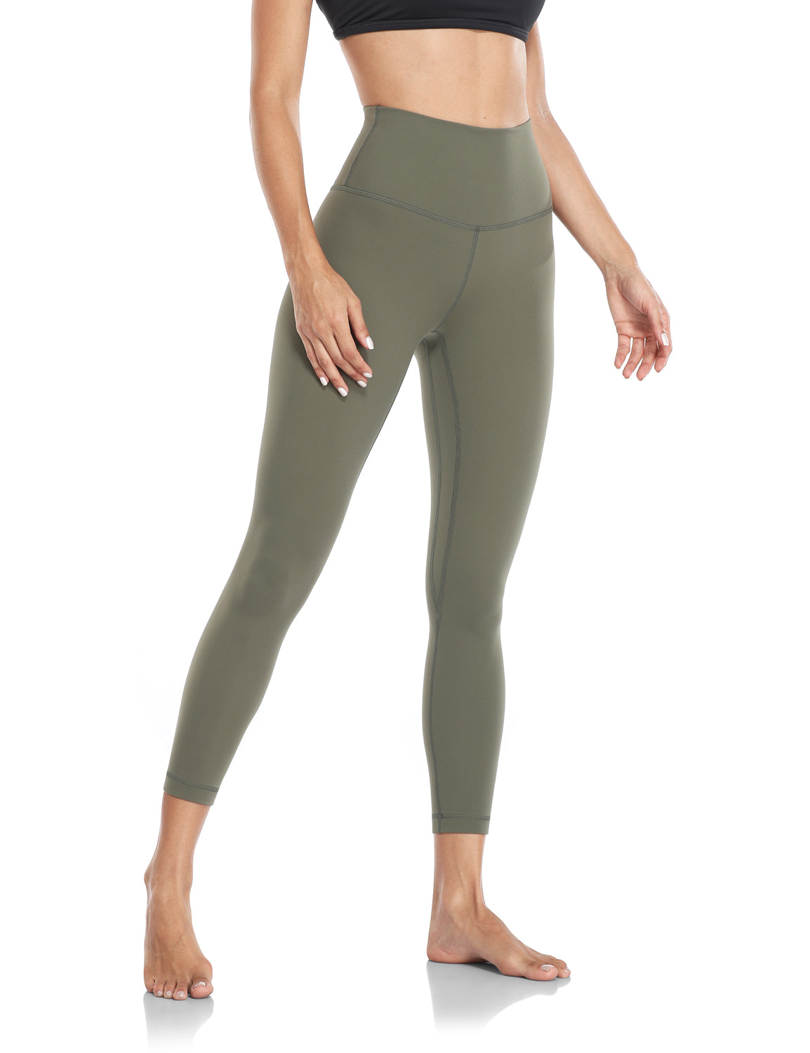 HeyNuts Essential 7/8 Leggings High Waisted Yoga Pants for Women, Buttery  Soft Workout Pants Compression Leggings with Inner Pockets Everglade  Teal_25'' XS(0/2), Everglade Teal, XS: Buy Online at Best Price in UAE 