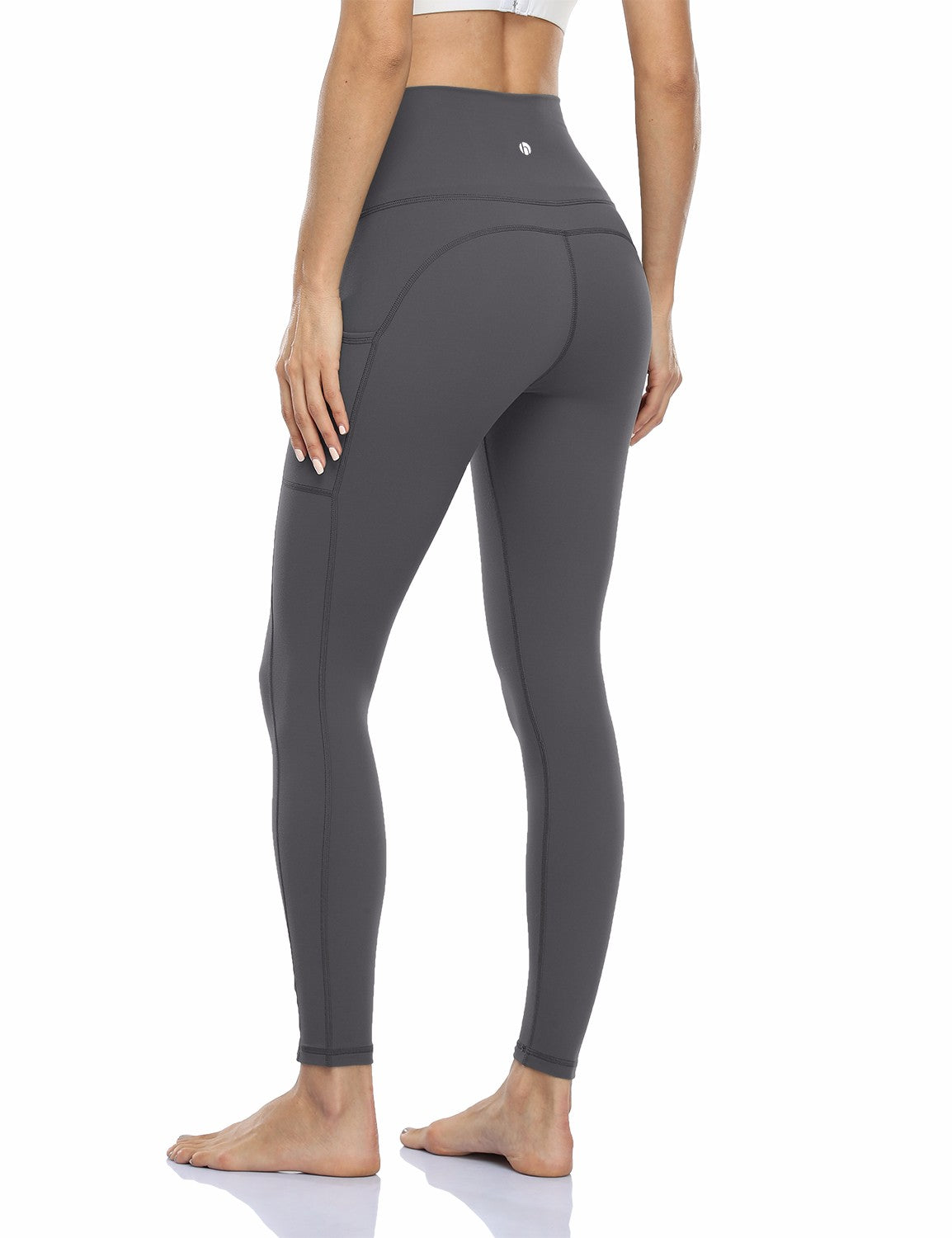 HeyNuts Essential 7/8 Leggings High Waisted Yoga Pants for Women, Buttery  Soft Workout Pants Compression Leggings with Inner Pockets Cassis_25''  XS(0/2), Cassis, XS : Buy Online at Best Price in KSA 