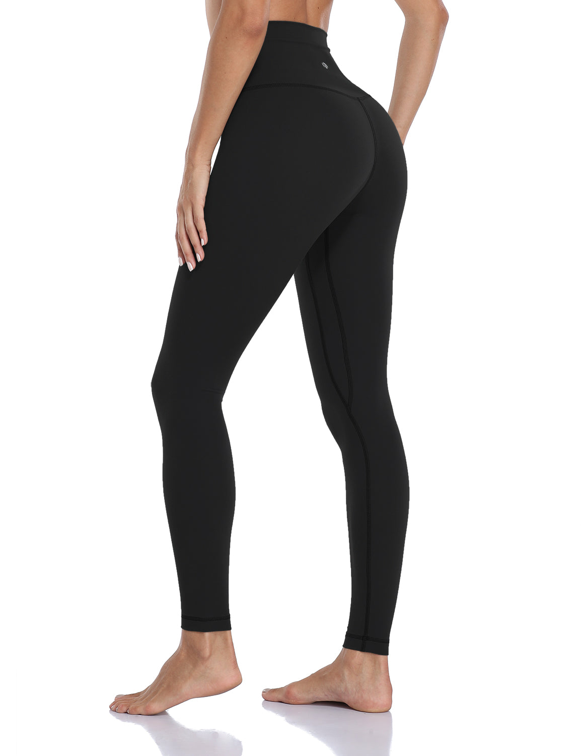 HeyNuts Essential Full Length Yoga Leggings, Women's High Waisted Workout  Compression Pants 28'', Graphite Grey_28'' Ⅱ, S: Buy Online at Best Price  in UAE 