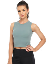 Load image into Gallery viewer, Yoga Tank Tops Everglade Teal
