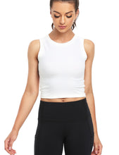 Load image into Gallery viewer, Yoga Tank Tops White

