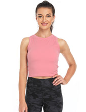Load image into Gallery viewer, Yoga Tank Tops Brier Rose Pink
