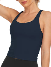 Load image into Gallery viewer, HeyNuts Essential Longline Wirefree Sports Bras with Removable Pads
