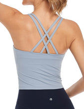 Load image into Gallery viewer, Sports Bras Denim Blue
