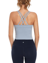 Load image into Gallery viewer, Sports Bras Denim Blue
