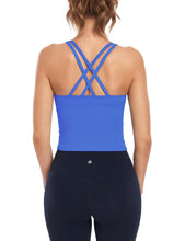 HeyNuts Essential Longline Wirefree Sports Bras with Removable Pads
