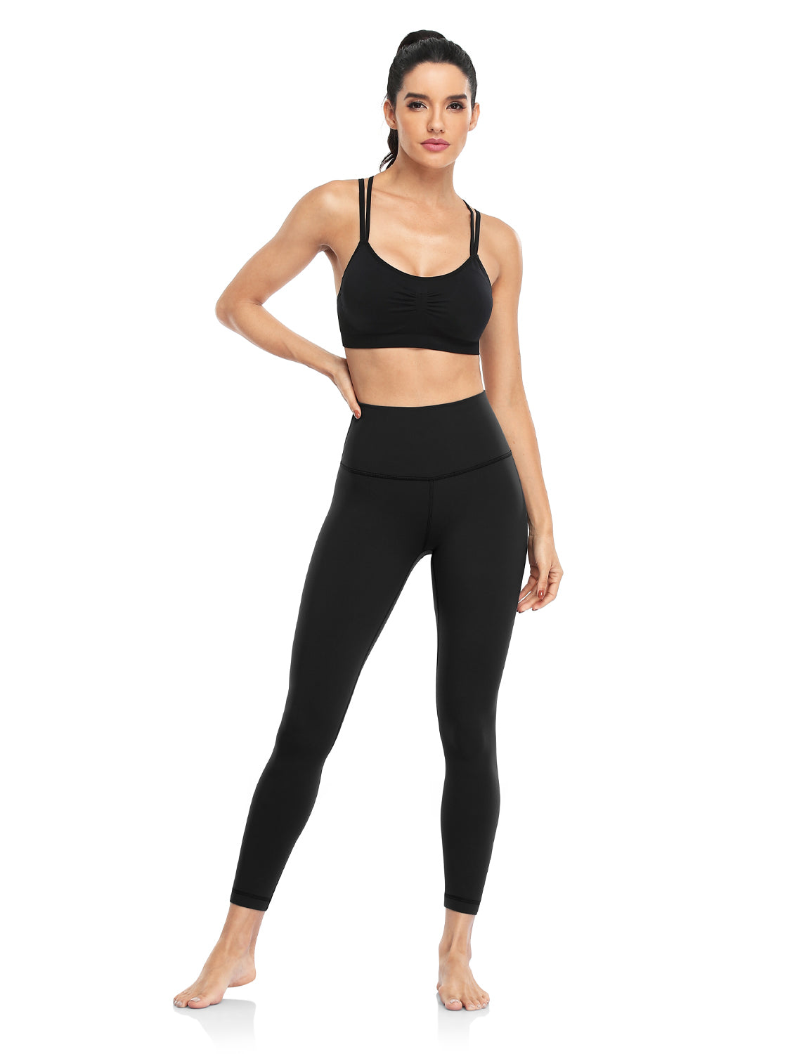 HeyNuts Essential 7/8 Leggings, Buttery Soft Pants Hawthorn Athletic Yoga  Pants 25'', Carbon Dust, XS price in UAE,  UAE