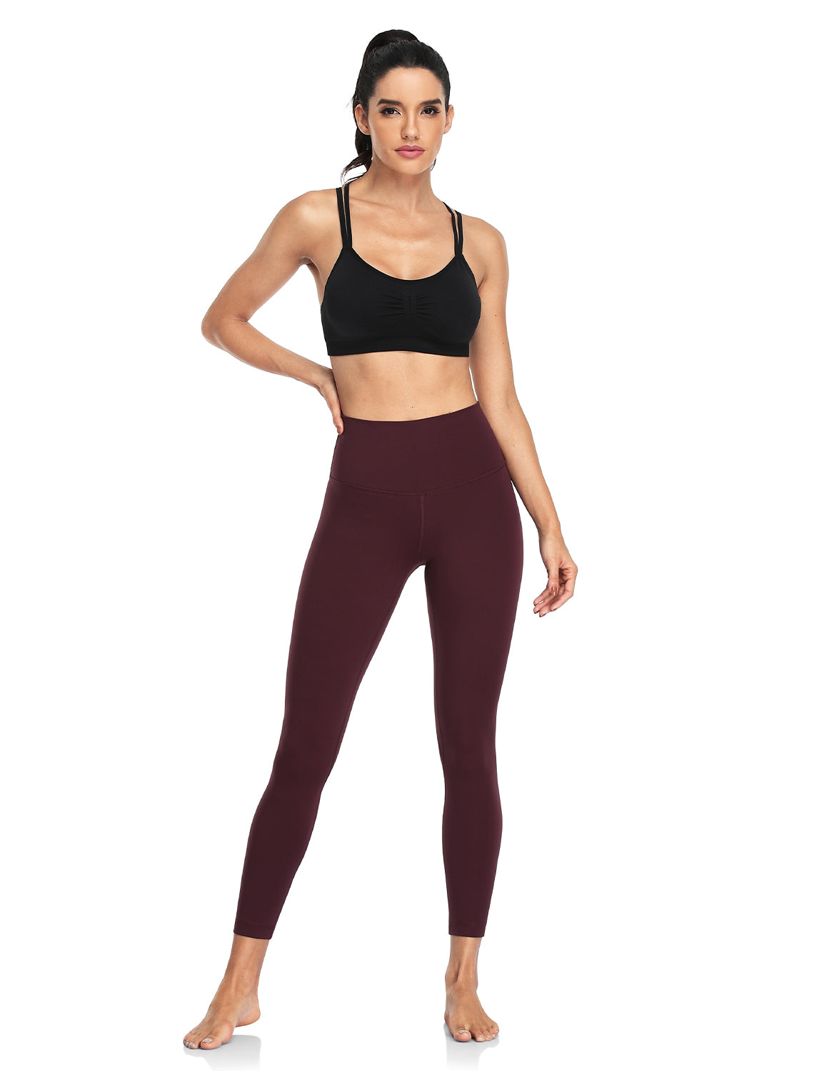 HeyNuts violet Verbena colors sports outfit set on .#leggings #b
