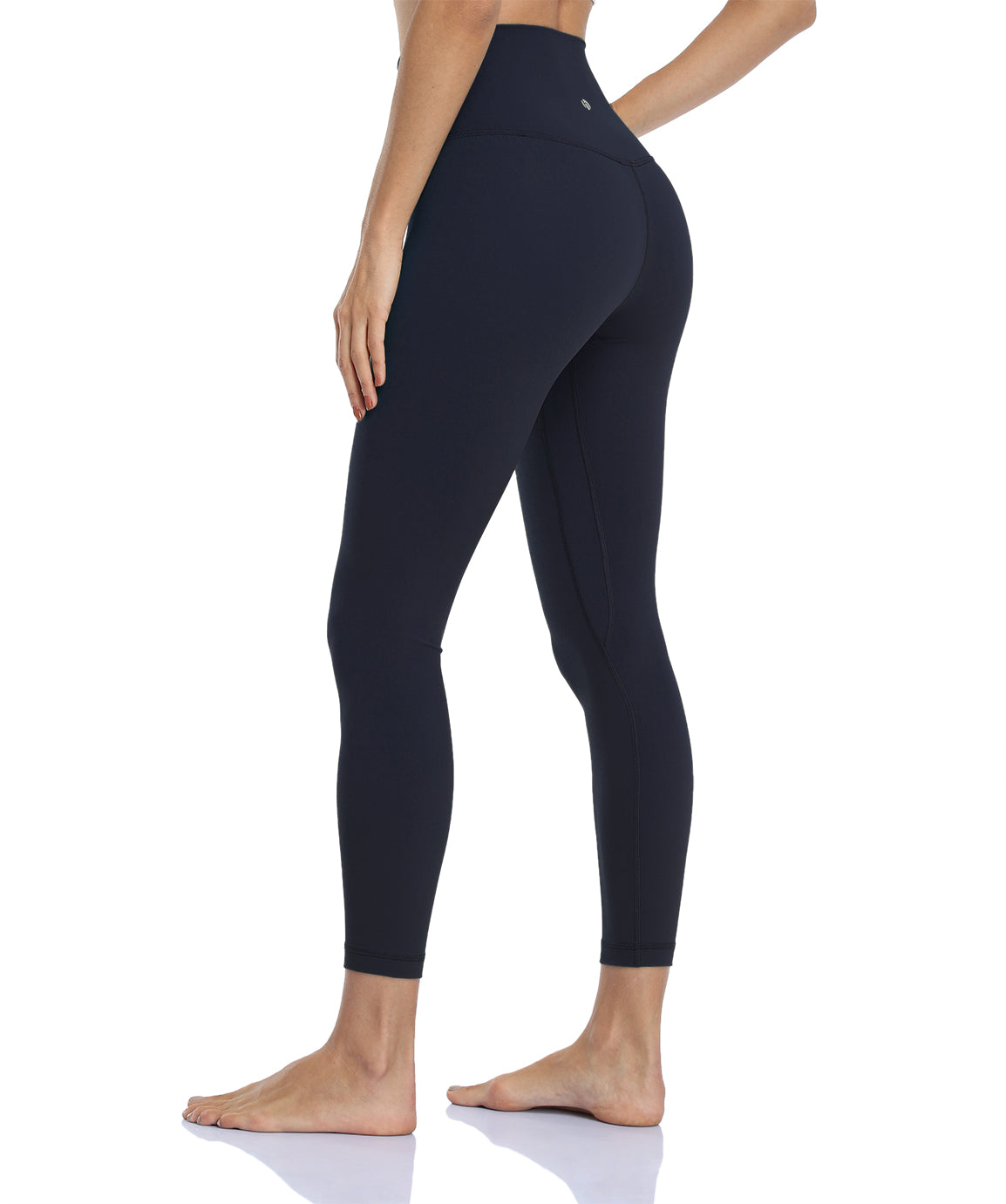 HeyNuts Essential 7/8 Leggings High Waisted Yoga Pants for Women, Soft  Workout Pants Compression Leggings with Inner Pockets Everglade Teal_25''  L(12): Buy Online at Best Price in UAE 