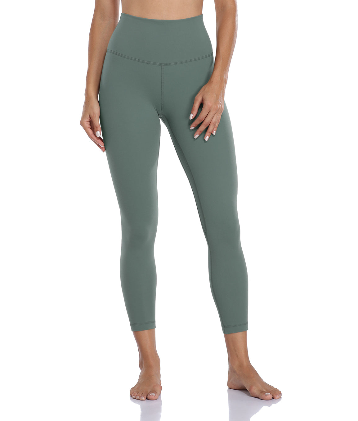 HeyNuts Essential 7/8 Leggings, Buttery Soft Pants Hawthorn Athletic Yoga  Pants 25'', Dazzling Blue, M : Buy Online at Best Price in KSA - Souq is  now : Fashion