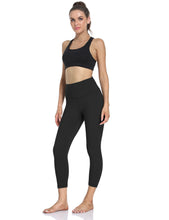 Load image into Gallery viewer, Capris Leggings Black
