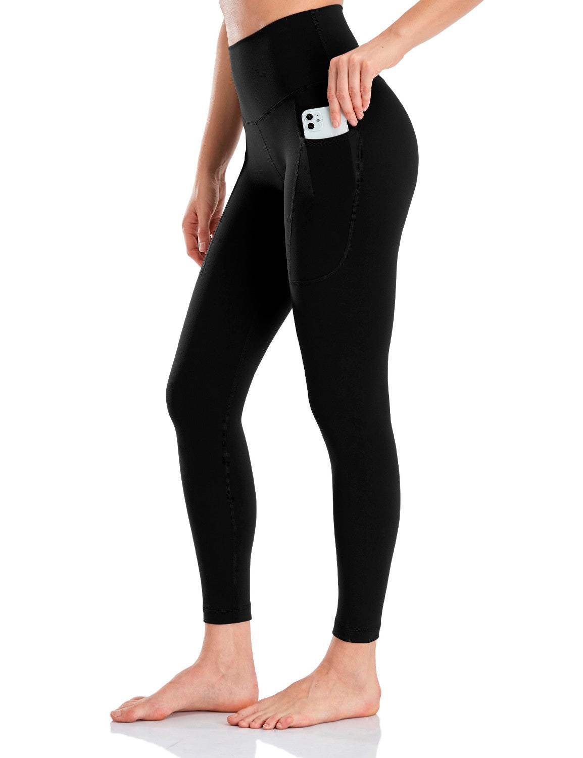 Nirlon Yoga Pants with Pockets - Yoga Pants with Pockets for Women Soft &  Breathable Leggings with Pockets Regular & Plus Size Workout Leggings with