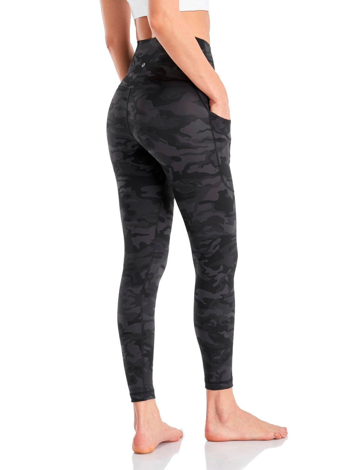 HeyNuts Essential 7/8 Leggings with Side Pockets for Women, High Waisted  Compression Workout Yoga Pants 25'', Classic Blue_25'' Ⅱ, XX-Small : Buy  Online at Best Price in KSA - Souq is now
