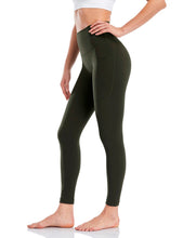 Load image into Gallery viewer, Pockets Leggings  Dark Olive
