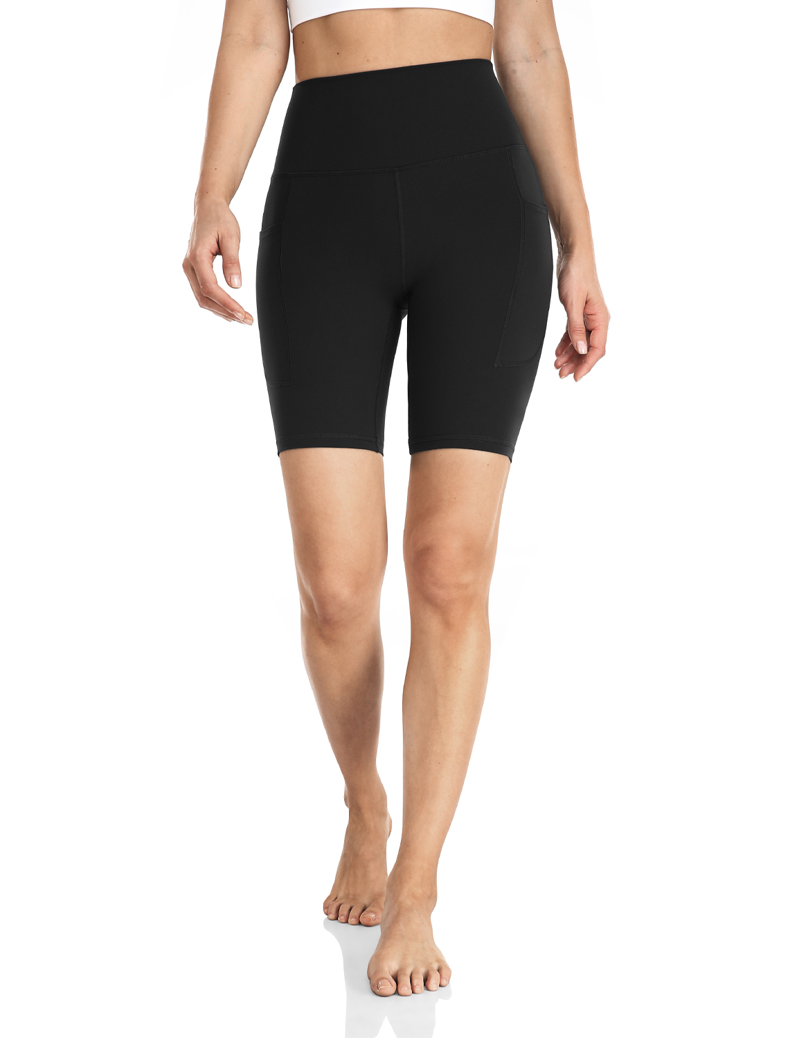 Sunzel 8 / 5 / 3 Biker Shorts for Women with Pockets, High Waisted Yoga  Workout Shorts Black - Yahoo Shopping