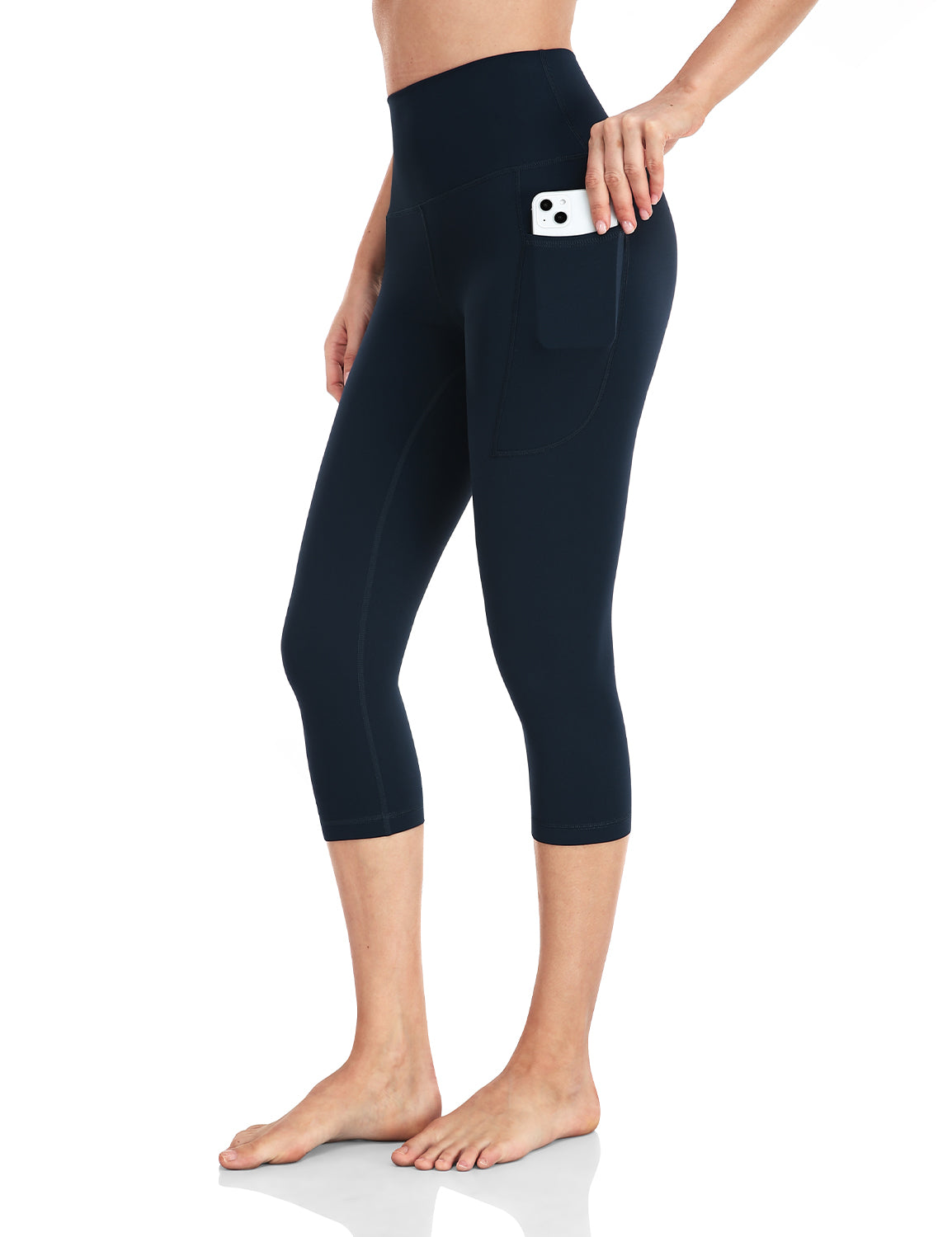 Nike Women's Go Firm-support High-waisted Cropped Leggings With Pockets In  Purple | ModeSens