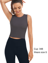 Load image into Gallery viewer, HeyNuts Wherever Crop Tank Bra
